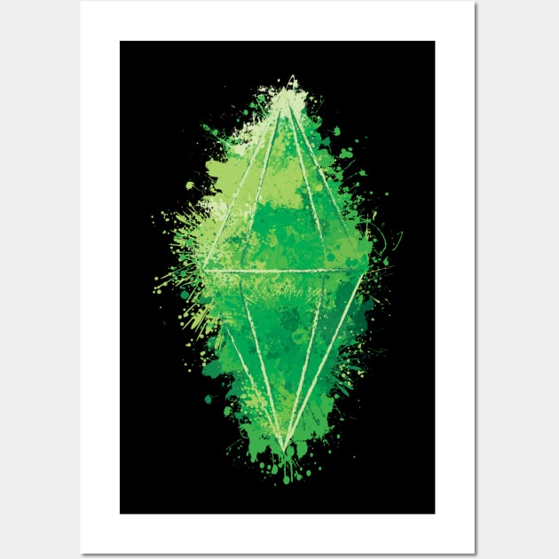 Sims Splatter Wall Art by ZZDeZignZ